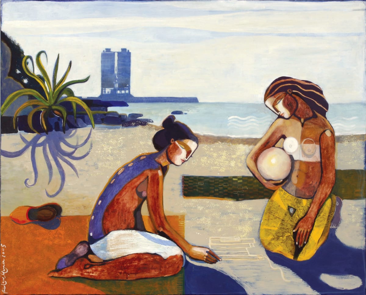 Platja de Vallcarca by Pilar Mena 