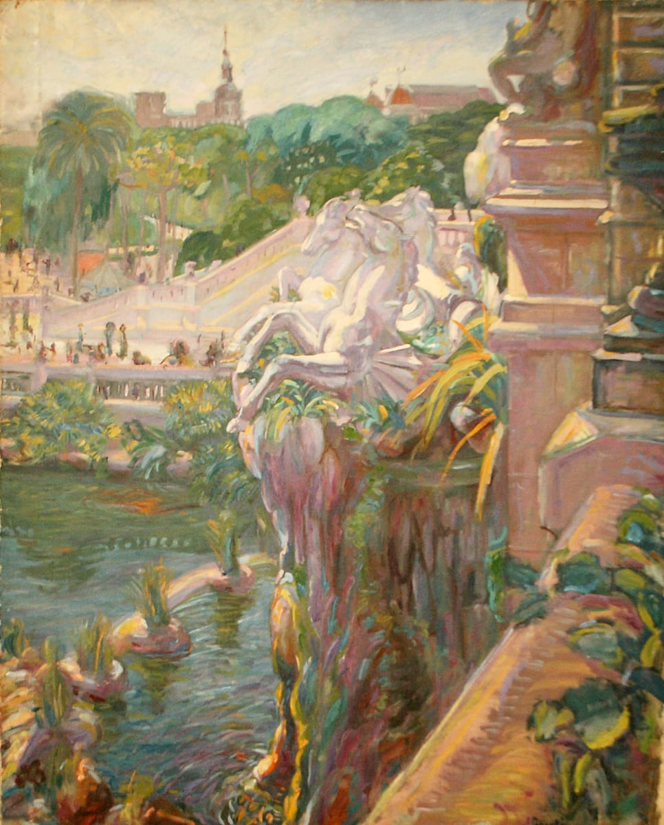 Font del parc de la Ciutadella by Agustí Ferrer i Pino 