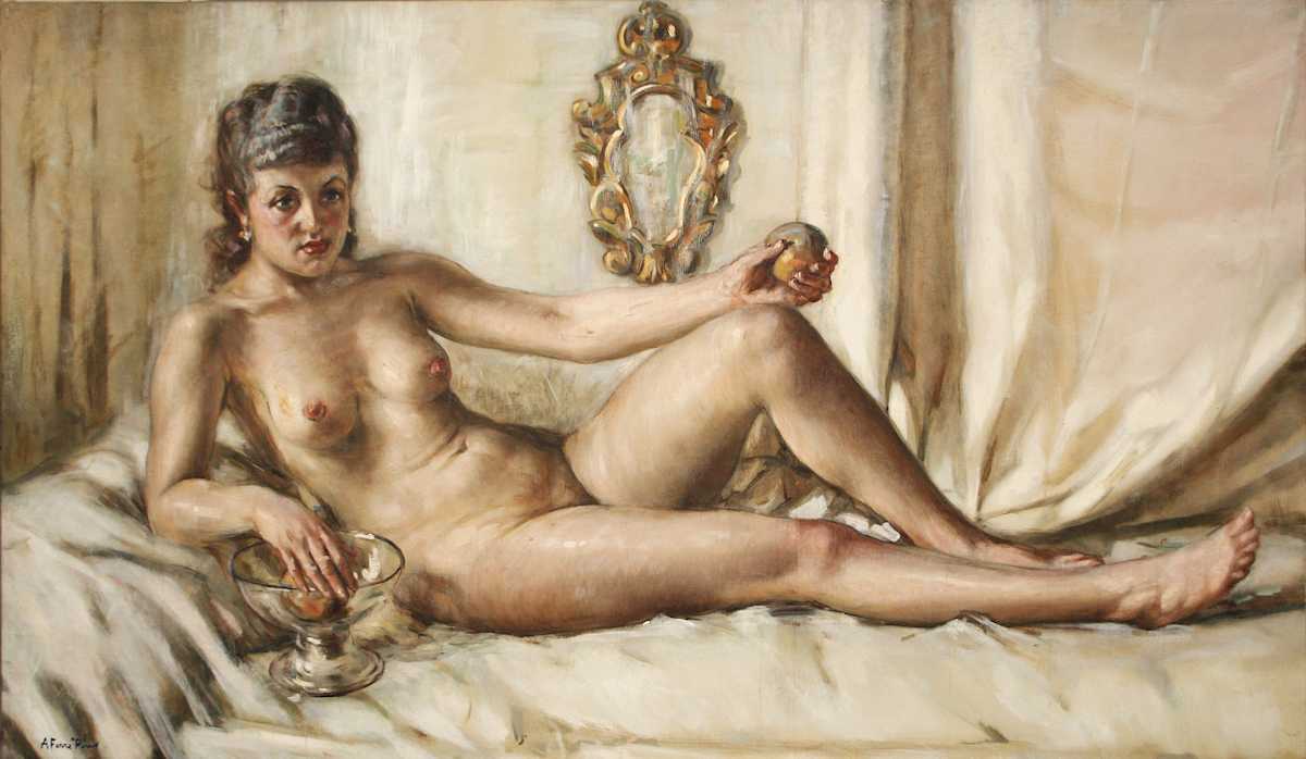 Noia nua estirada by Agustí Ferrer i Pino, Image 2.