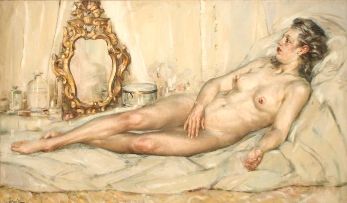 Noia nua estirada by Agustí Ferrer i Pino, Image 2.