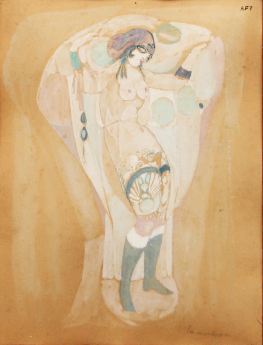 Figura egipcia by Agustí Ferrer i Pino, Image 1.