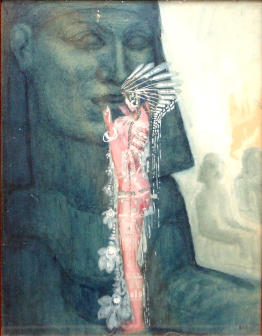 El petó egipci by Agustí Ferrer i Pino, Image 1.