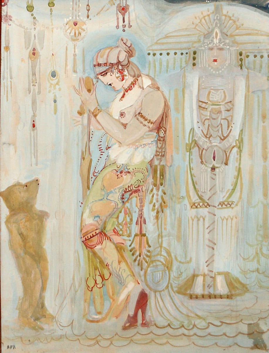 Dona egipcia amb joies by Agustí Ferrer i Pino, Image 1.