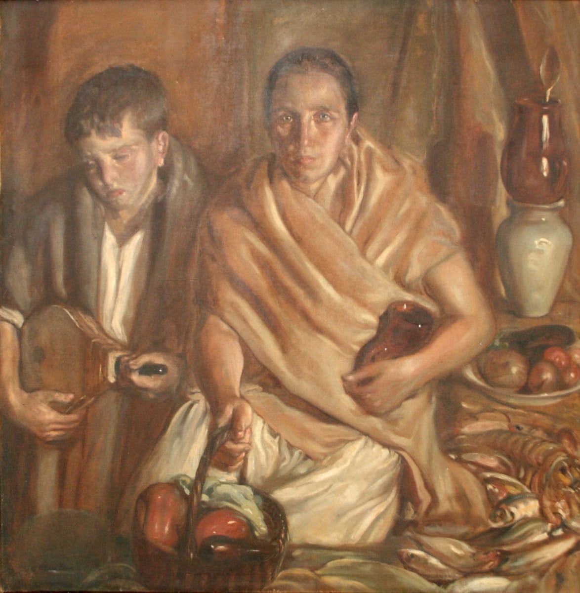 Dues figues humanes by Agustí Ferrer i Pino, Image 1.