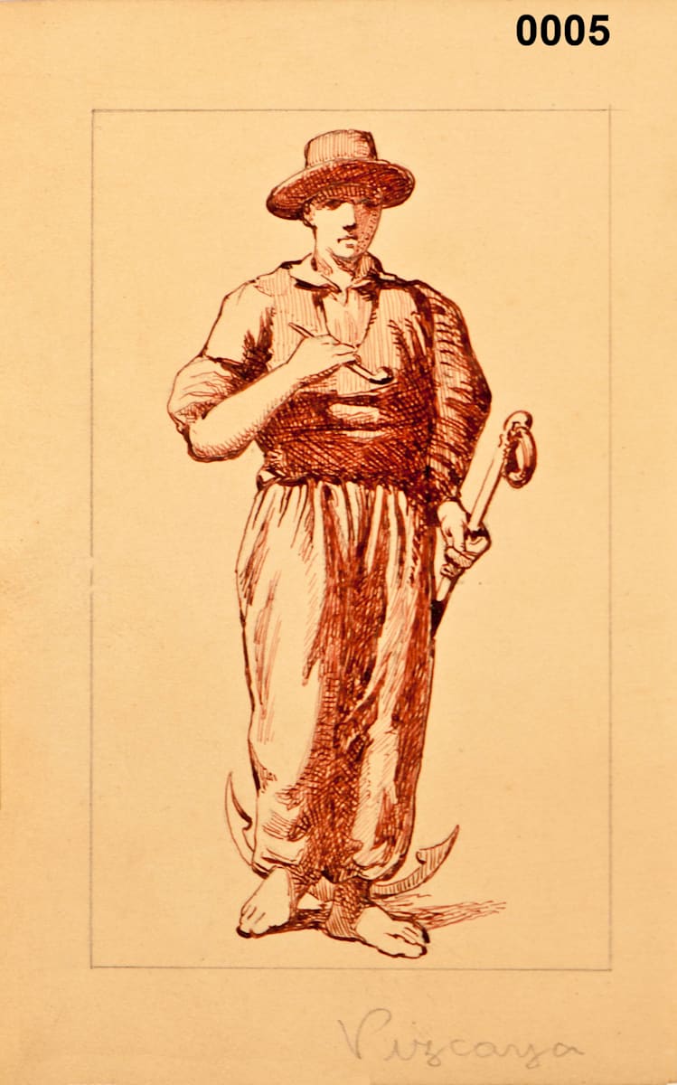 Traje Viscaia by Josep Mirabent i Gatell, Image 1.