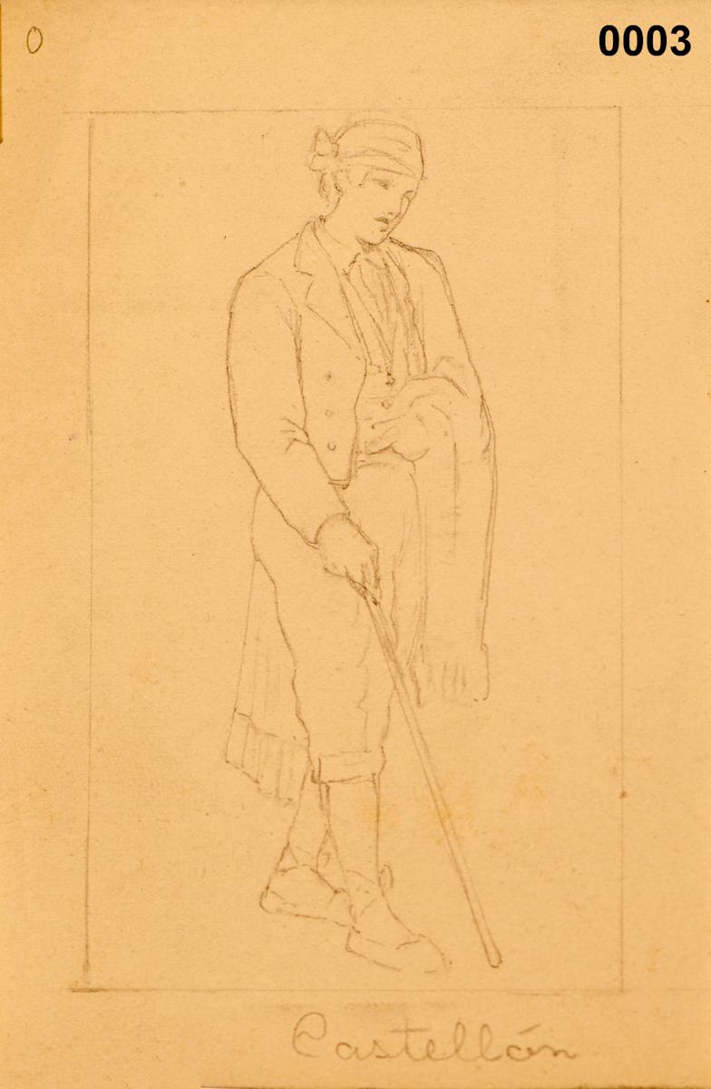 Traje Castellón by Josep Mirabent i Gatell, Image 1.