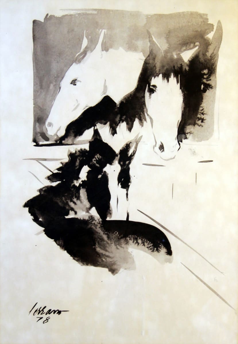 Tres cavalls by Josep Miquel Serrano, Image 1.
