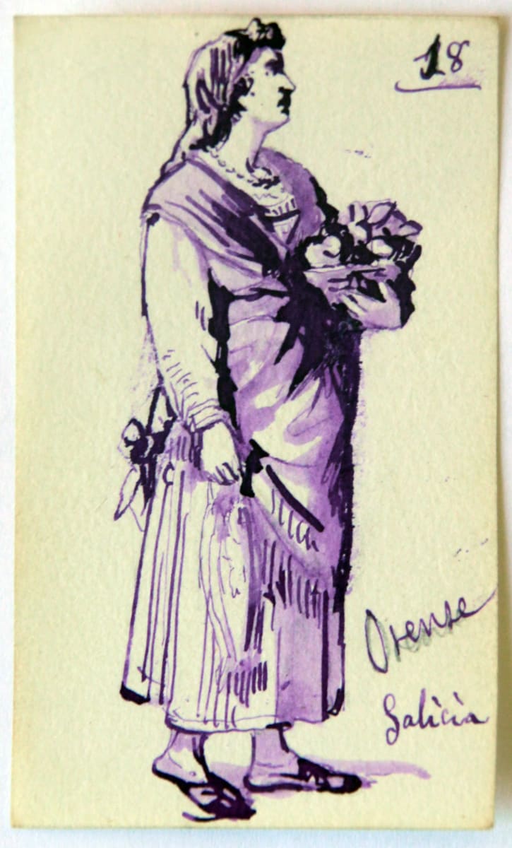 Juego de cartas Orense Galicia by Josep Mirabent i Gatell, Image 8.