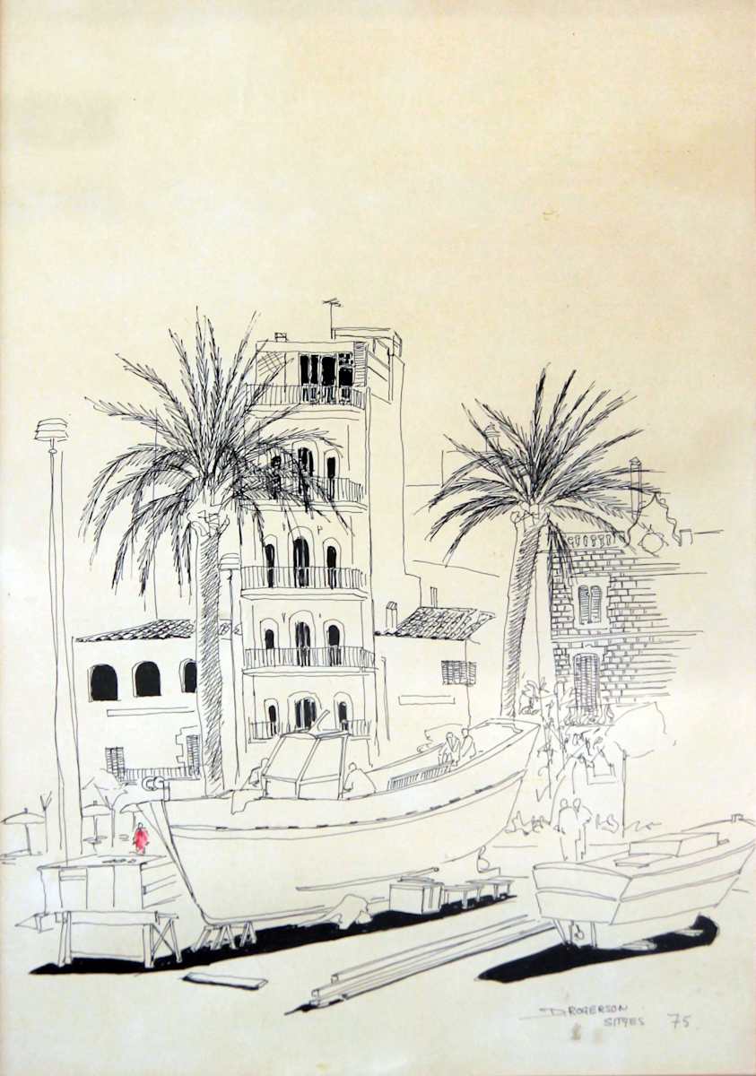 Platja San Sebastià by Diana Urwin, Image 1.