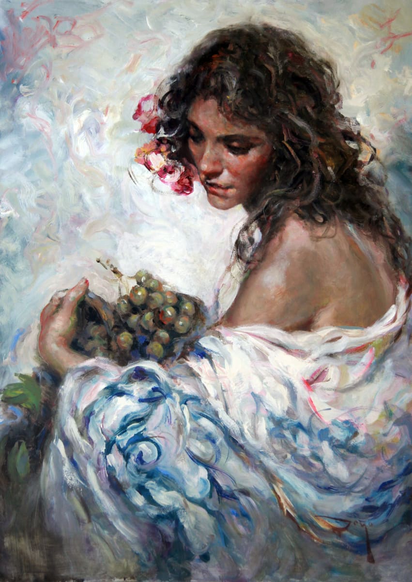 Cava 2010 - Dona amb raïm by José Royo 