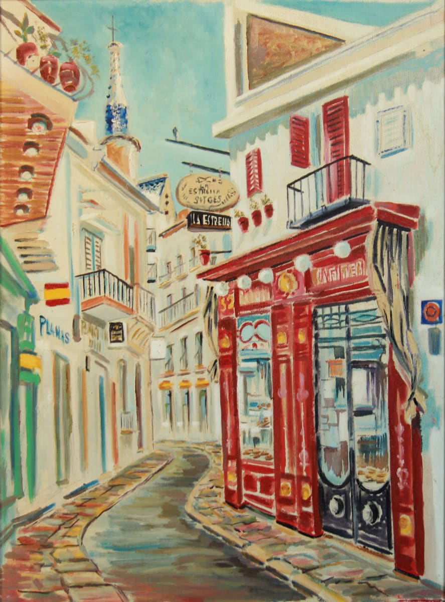 Sitges, el carrer major by Ters, Image 1.