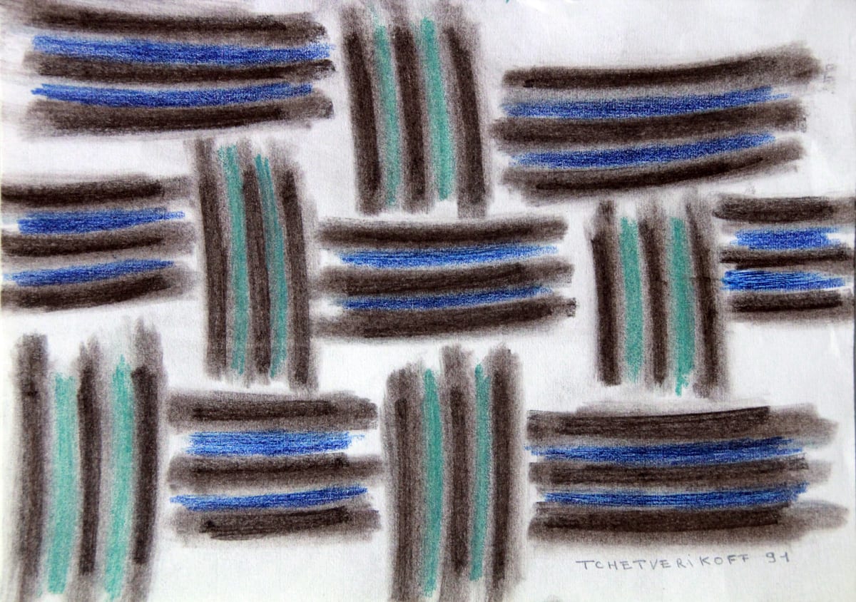Abstracte geomètric by Pierre Tchetverikoff 