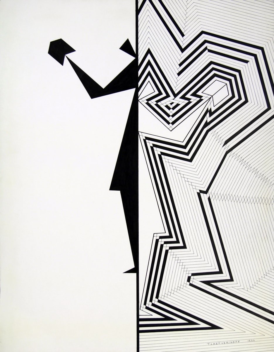 Abstracte geomètric by Pierre Tchetverikoff 