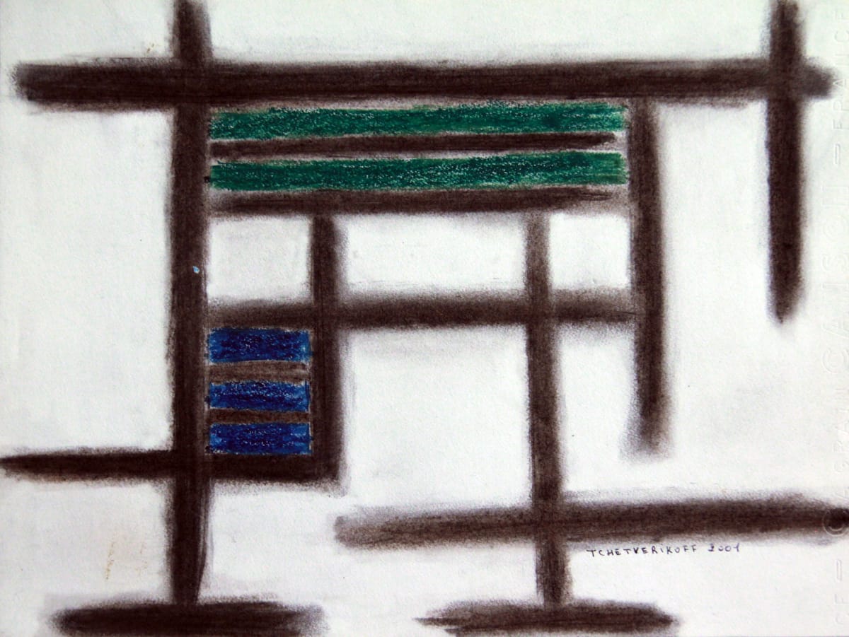 Abstracte geomètric by Pierre Tchetverikoff 