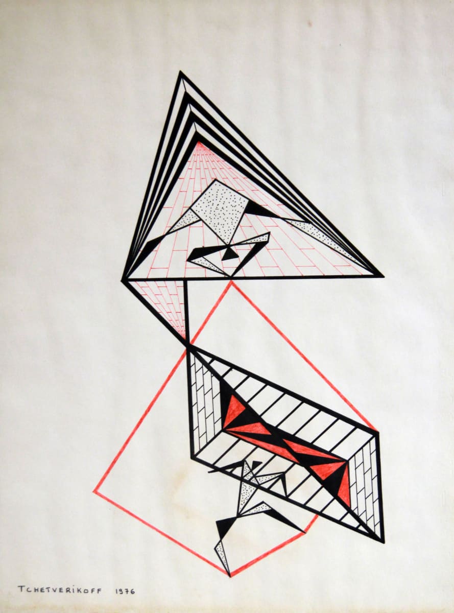 Abstracte geomètric by Pierre Tchetverikoff 