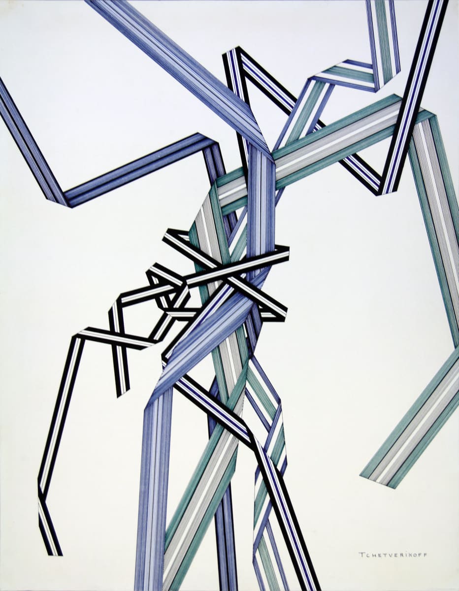 Abstracte geomètric by Pierre Tchetverikoff 