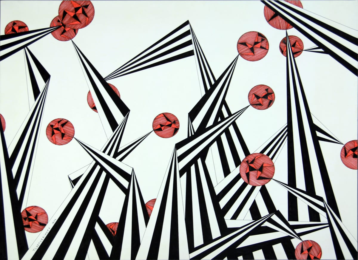 Abstracte geomètric by Pierre Tchetverikoff 