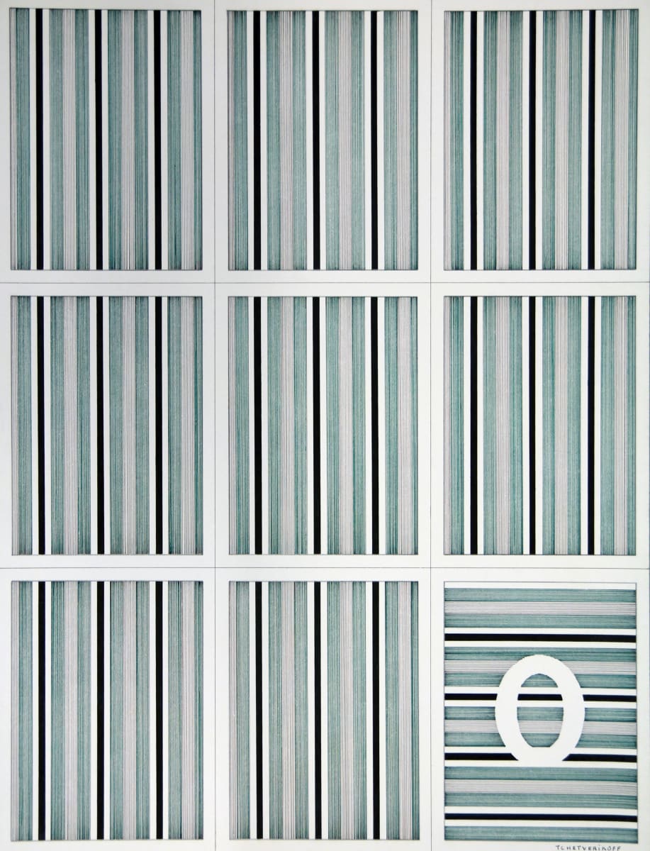 Abstracte geomètric by Pierre Tchetverikoff 