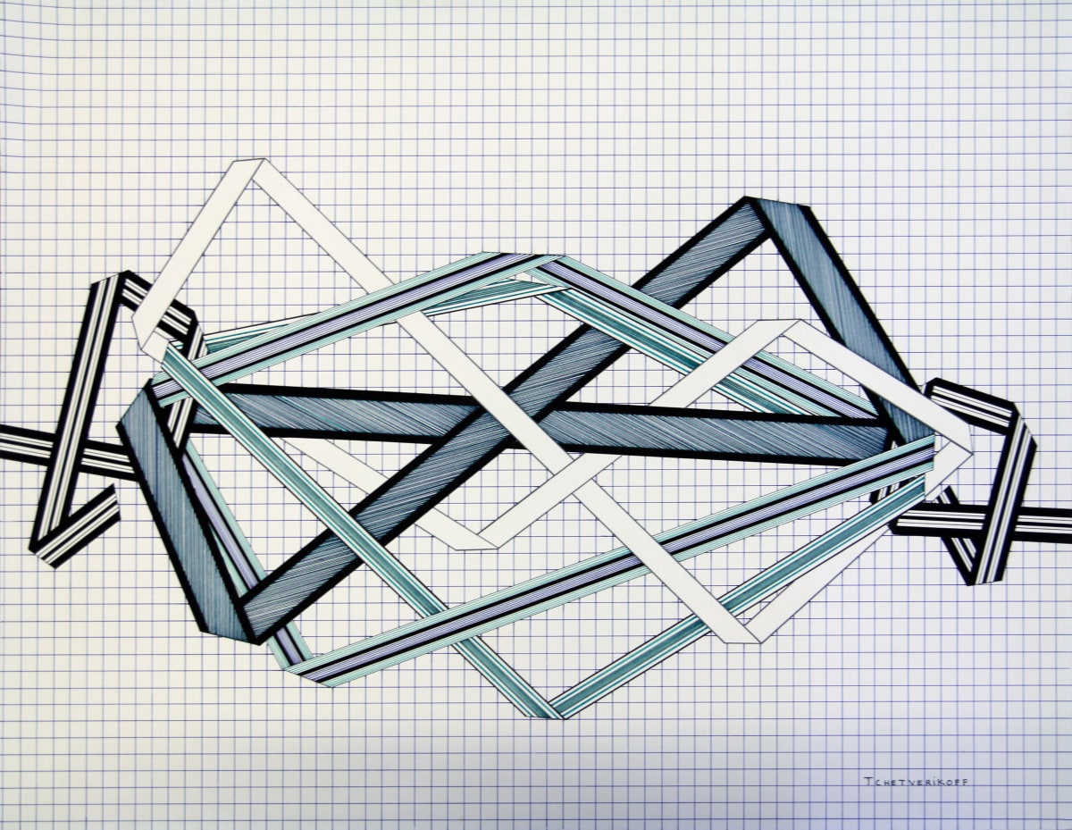 Abstracte geomètric by Pierre Tchetverikoff 