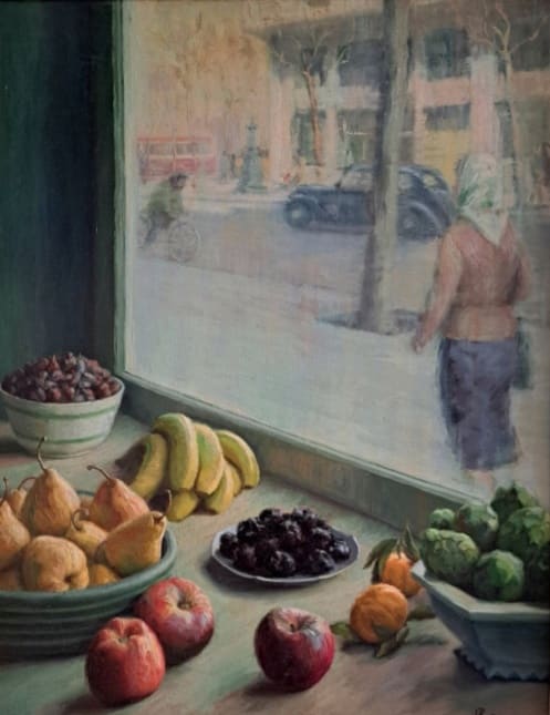 Bodegó amb vistes a través de la finestra by Roser Soca 