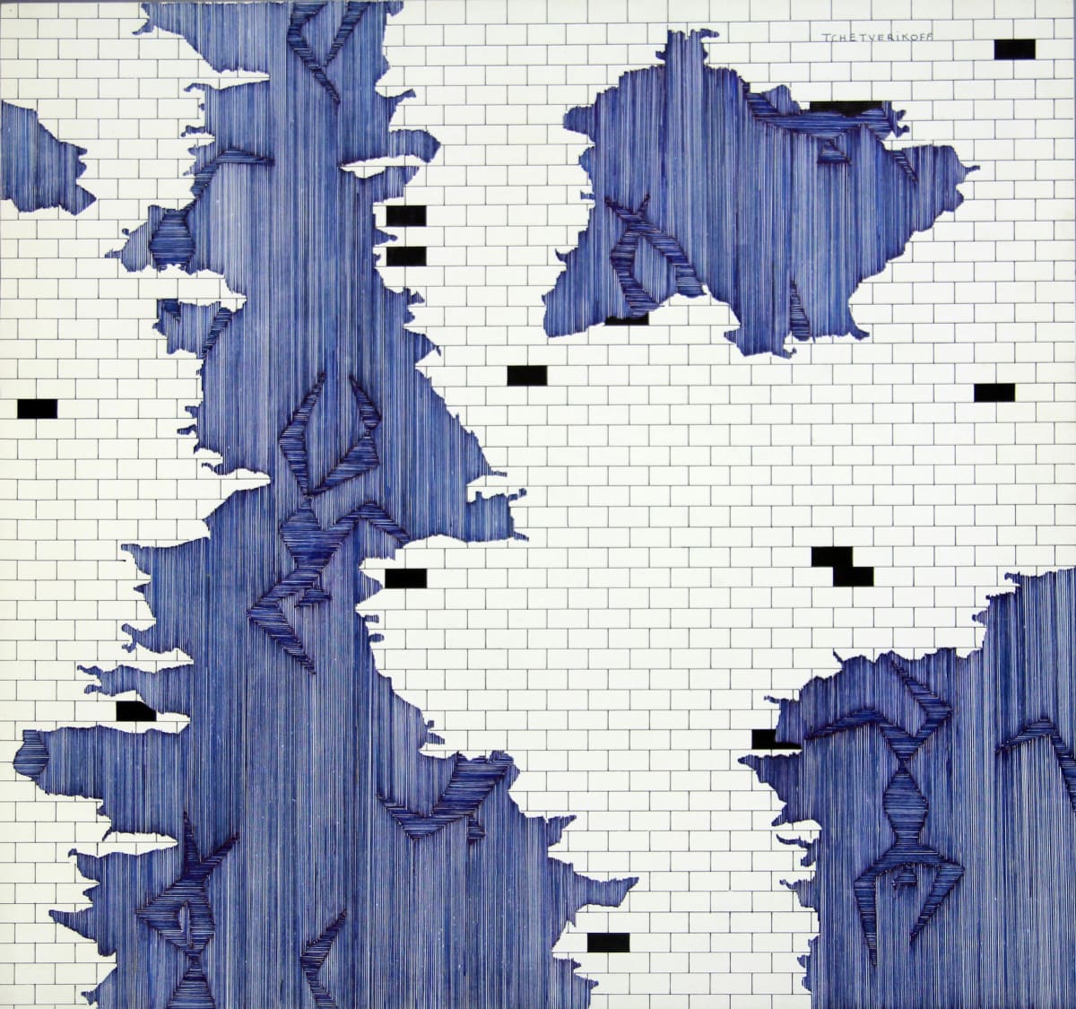 Abstracte geomètric by Pierre Tchetverikoff 