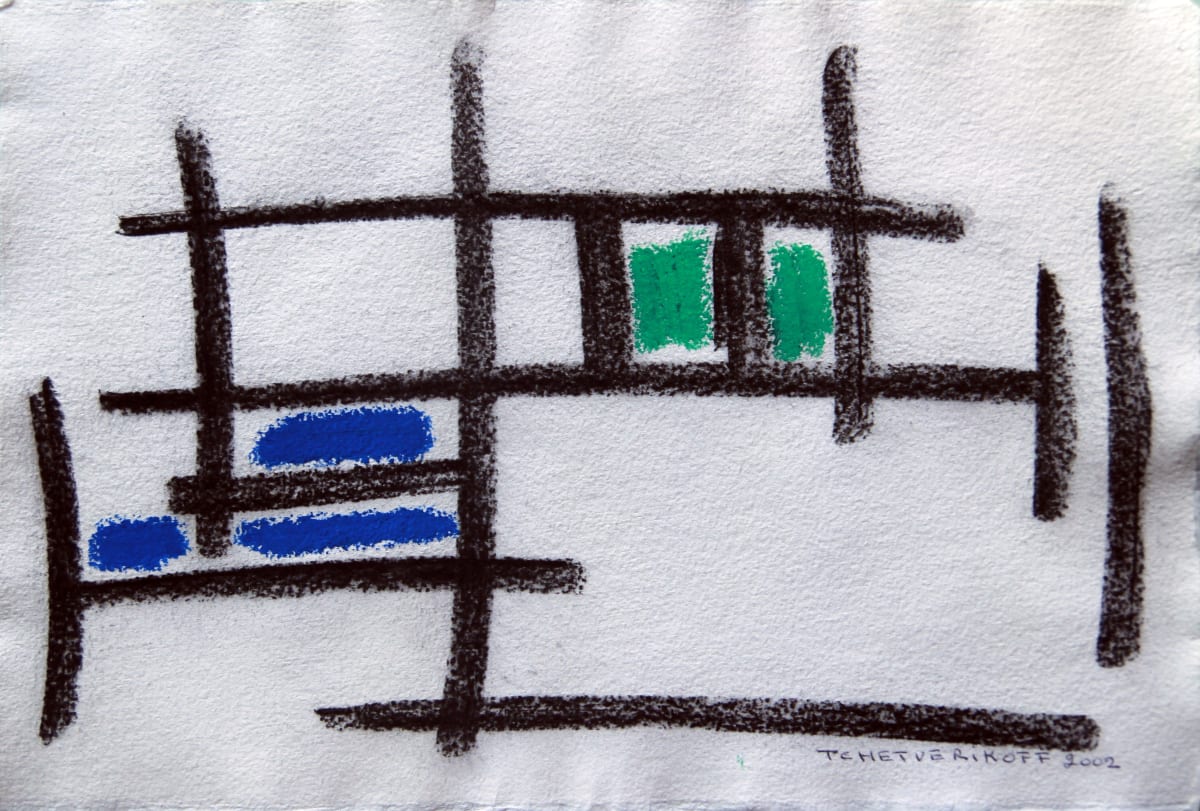 Abstracte geomètric by Pierre Tchetverikoff 