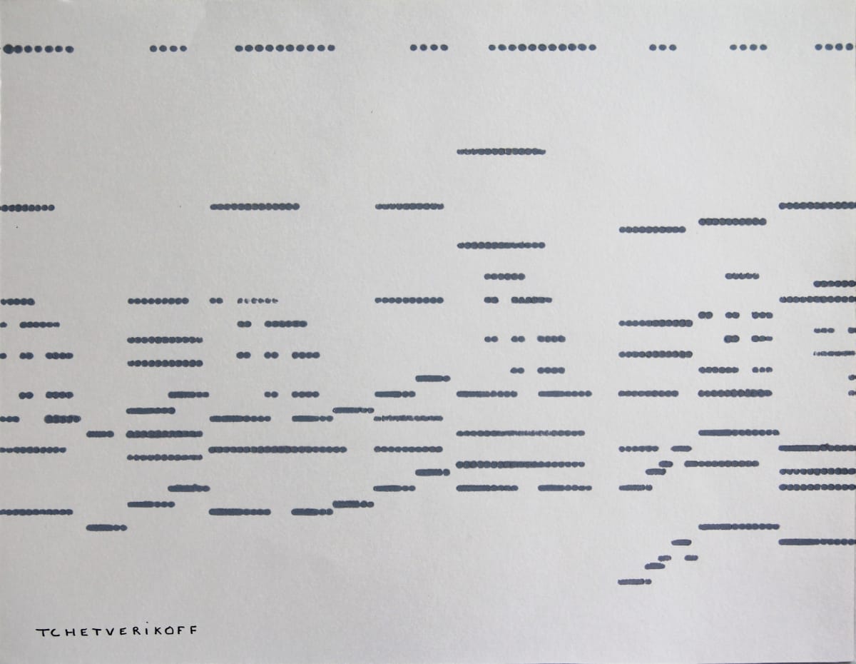 Abstracte geomètric by Pierre Tchetverikoff 