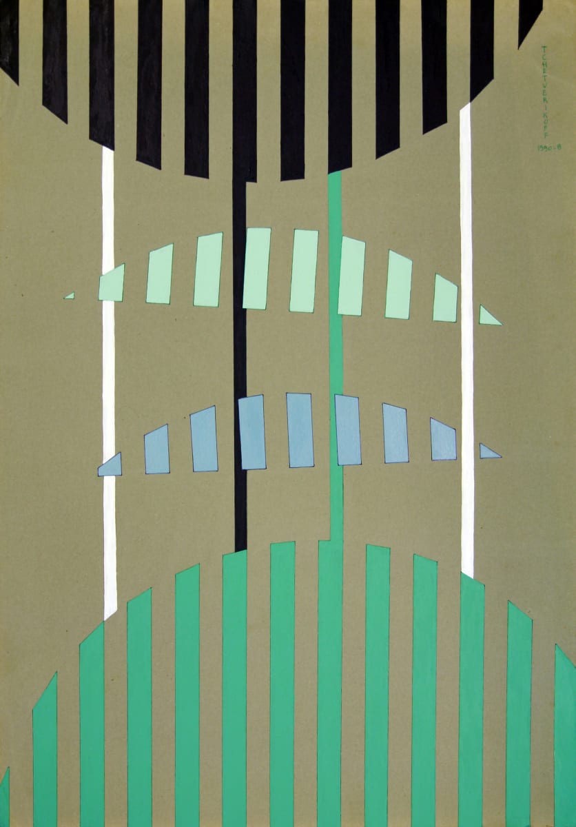 Abstracte geomètric by Pierre Tchetverikoff 