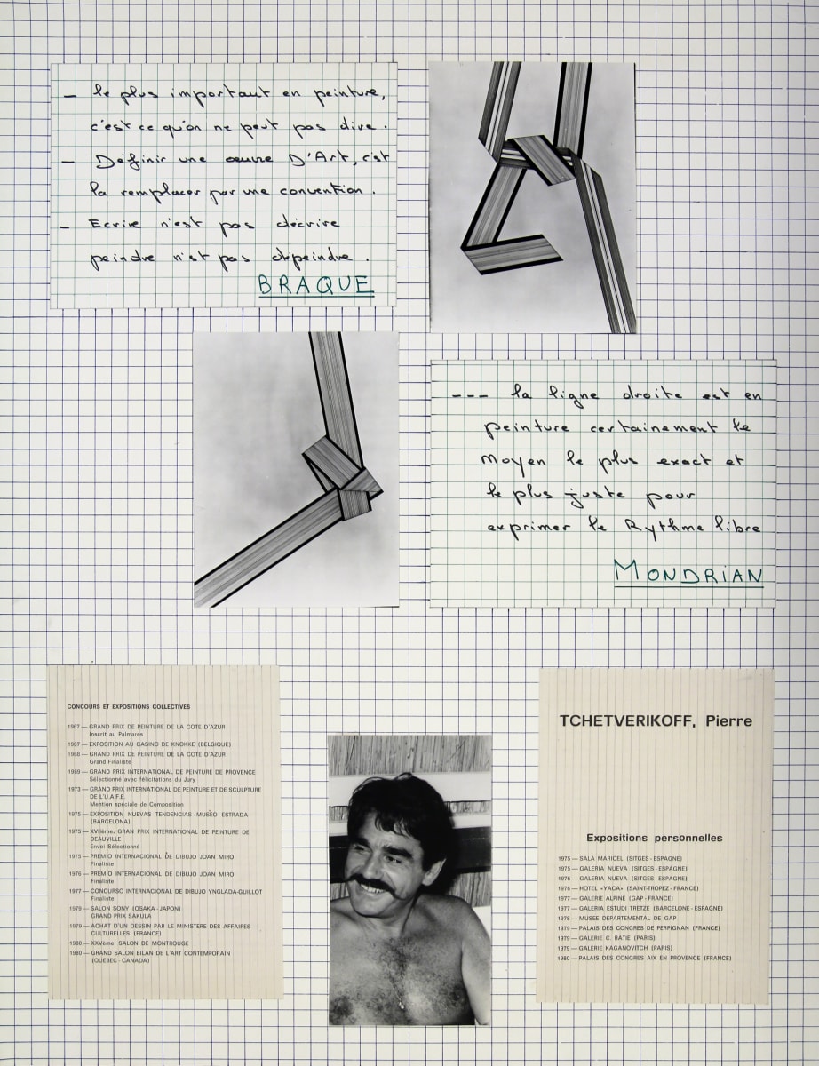 Abstracte geomètric by Pierre Tchetverikoff 