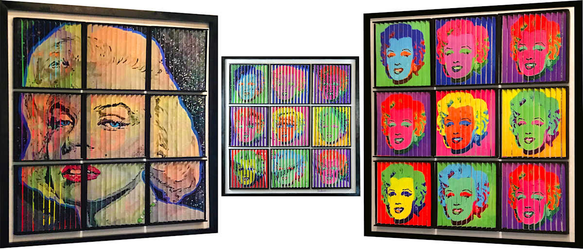 MULTIPLE MARILYN'S by Curtis Dickman, Image 1.