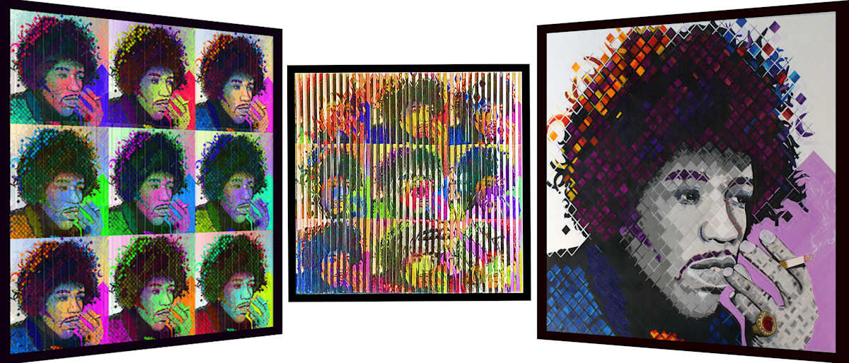 PURPLE HAZE (medium) by Curtis Dickman 