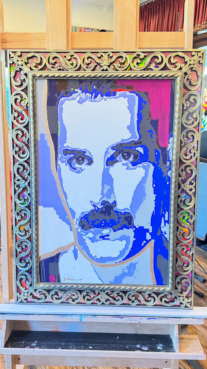 READY FREDDIE? artists proof Proof 1 by Curtis Dickman 