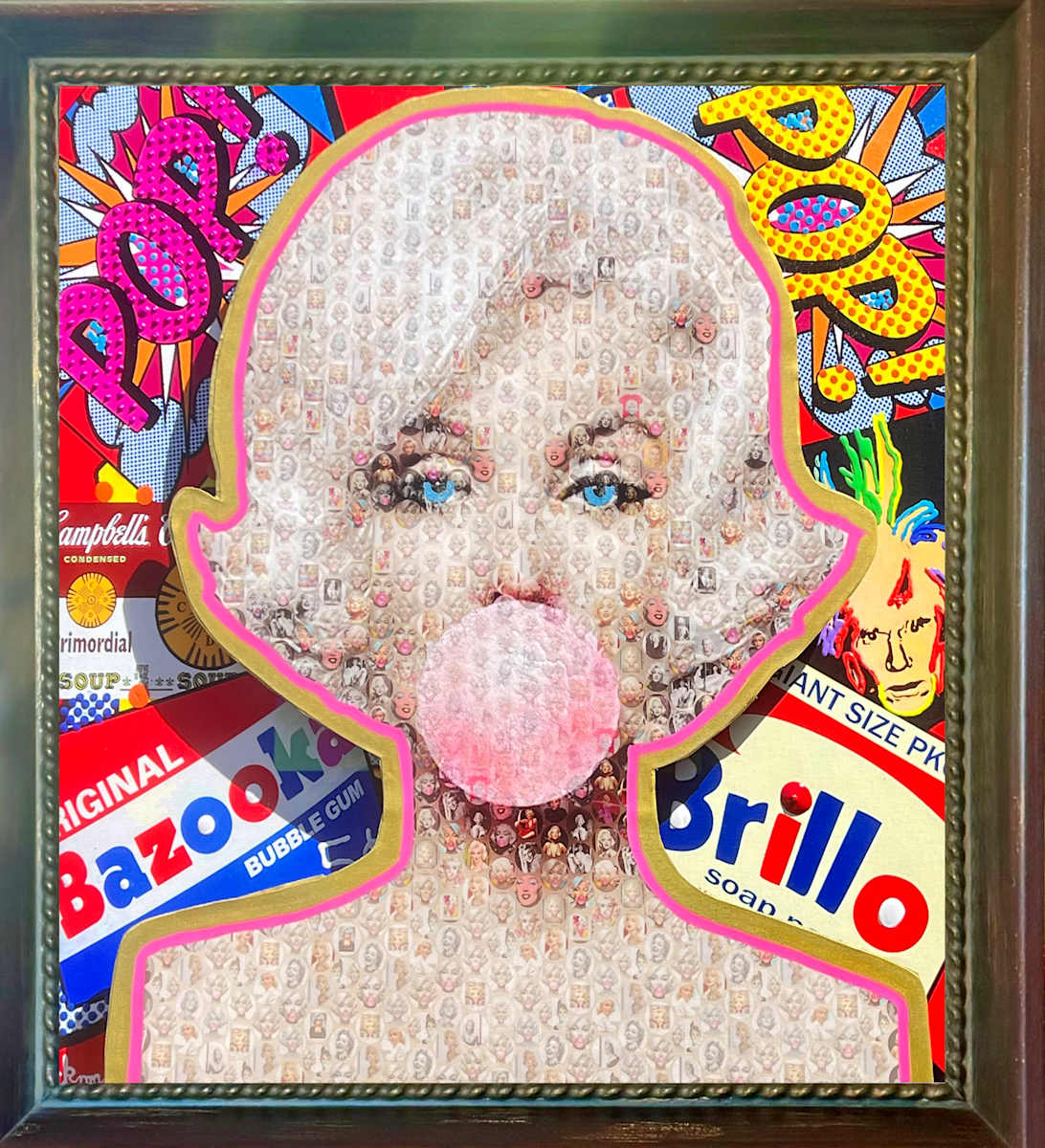 BUBBLY MISS MARILYN 4/50 by Curtis Dickman 