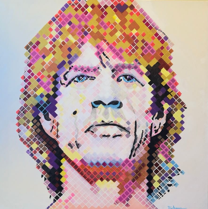 MICK JAGGERS CHROMATIC SOUNDSCAPE by Curtis Dickman 