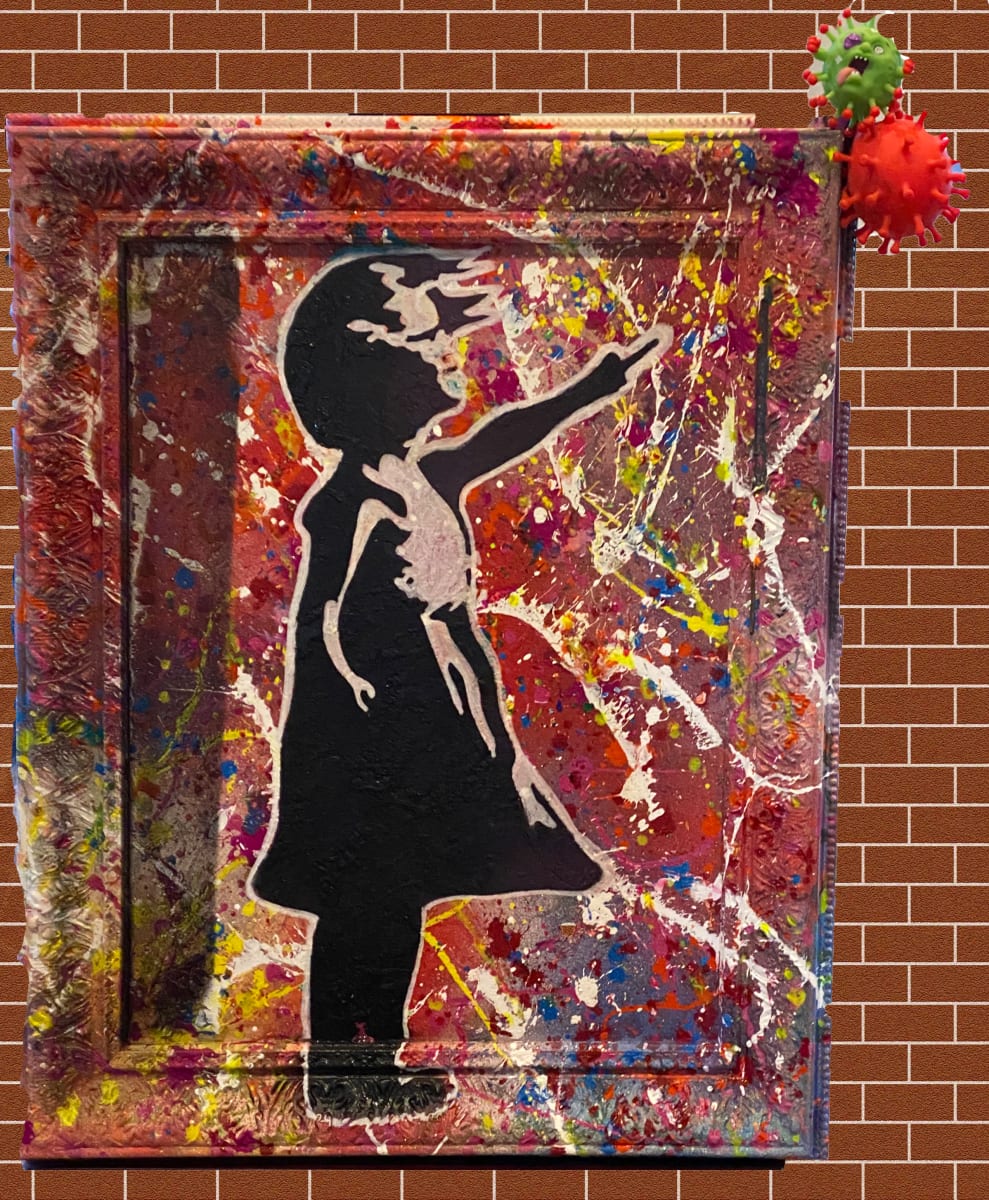 THE COVID SALUTE by Curtis Dickman 