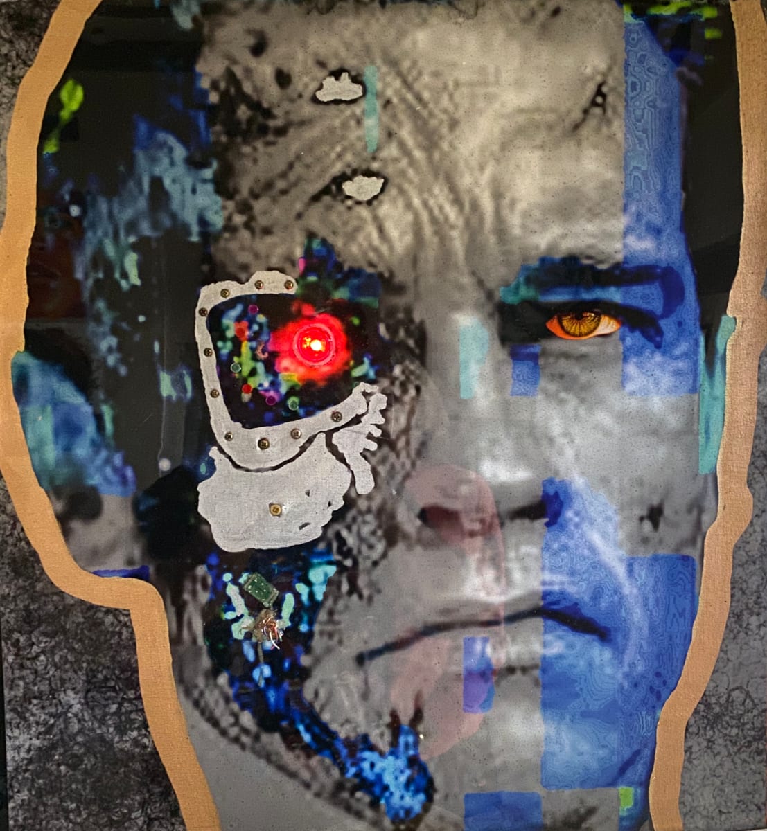 X-TERMINATOR. RED EYE XPRESS by Curtis Dickman, Image 1.