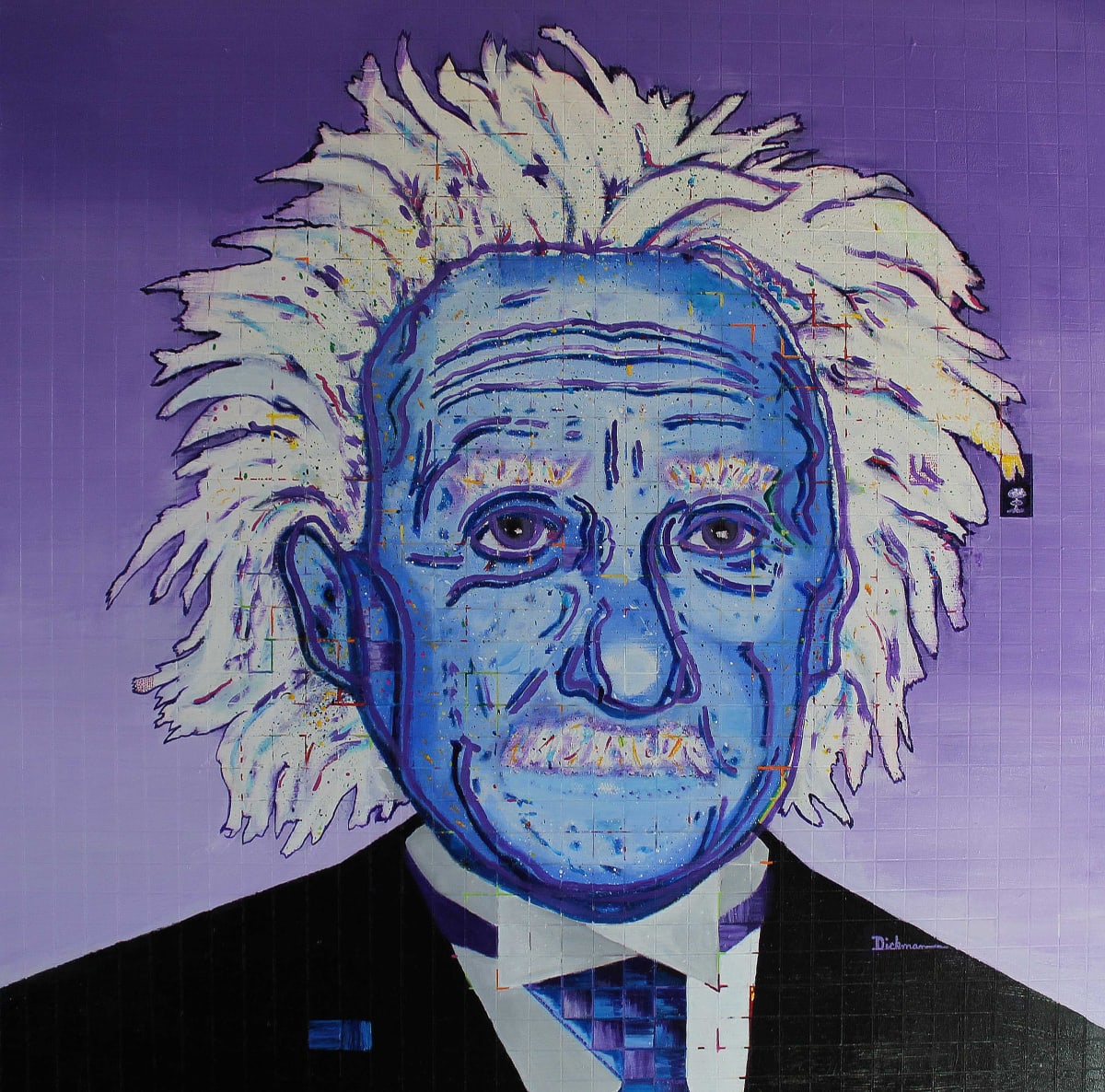 UNCLE ALBERT EINSTEIN by Curtis Dickman, Image 1.