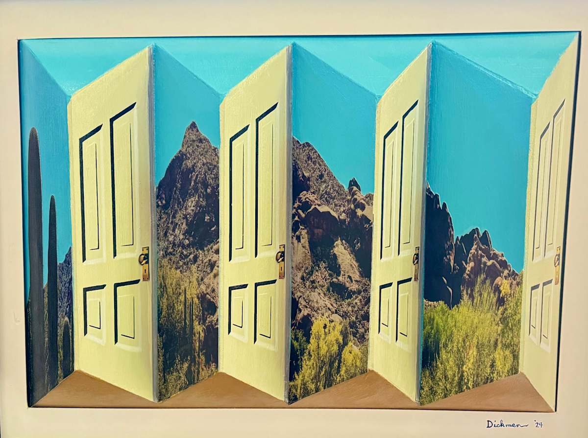 Four Portals to Camelback Mountain by Curtis Dickman  Image: center view