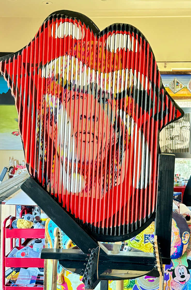 MICK JAGGER'S  DREAMSCAPE by Curtis Dickman 