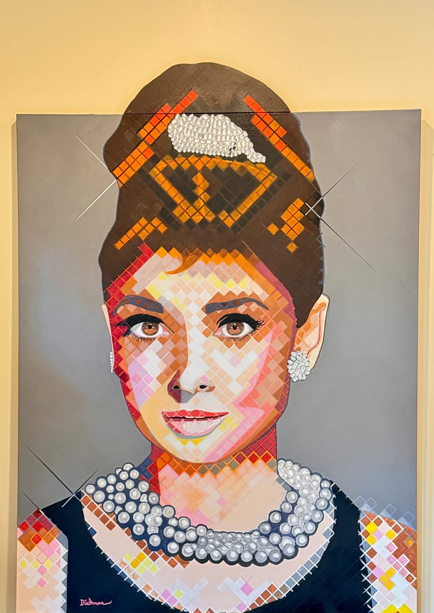 DIAMOND DUSTED AUDREY by Curtis Dickman, Image 1.