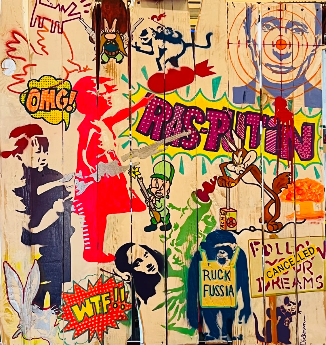 RAZZPUTIN. TARGET PRACTICE by Curtis Dickman 