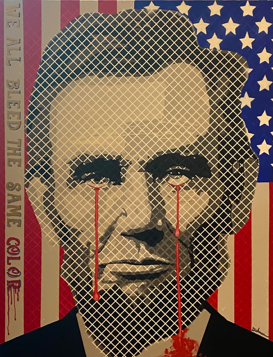 WE ALL BLEED THE SAME COLOR by Curtis Dickman, Image 1.