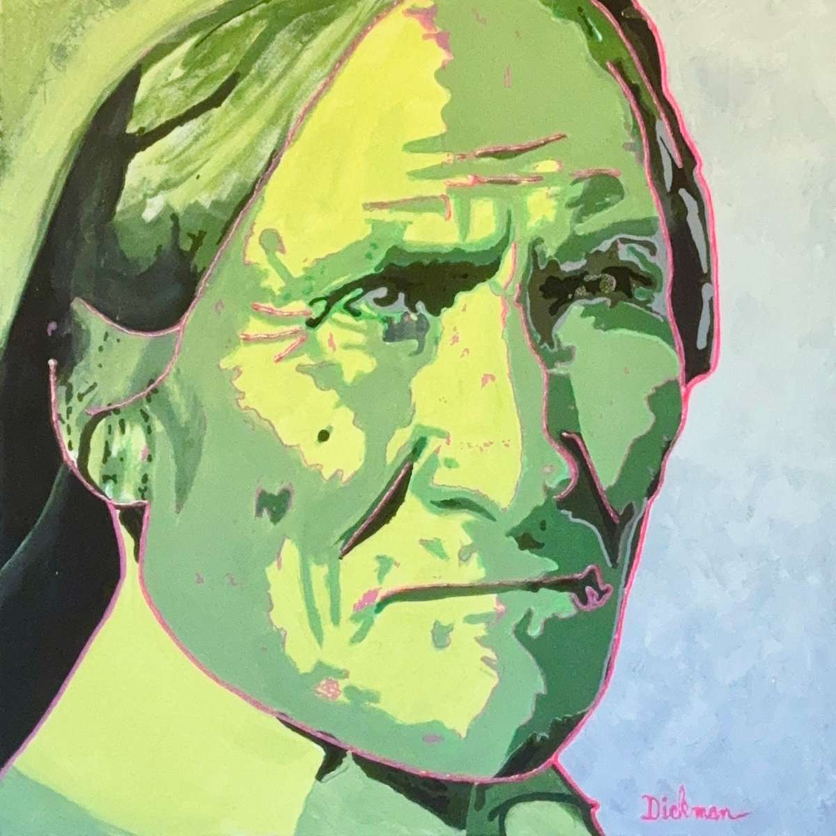 GERONIMOS GAZE by Curtis Dickman 