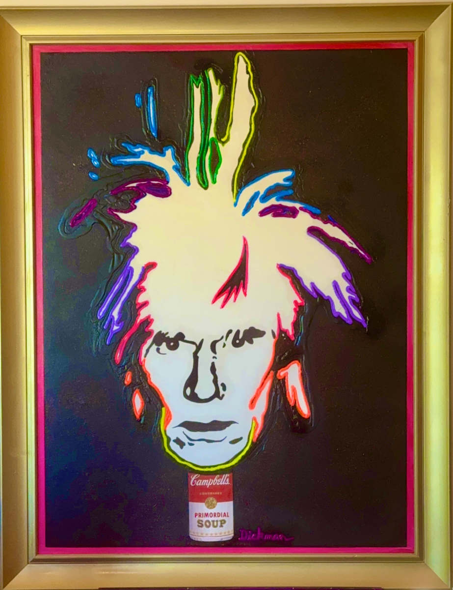 ANDY WARHOL'S NEON PRIMORDIAL SOUP by Curtis Dickman 