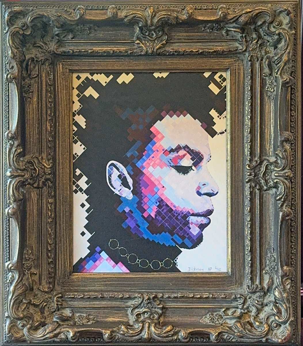 Purple Rain, Purple Reign Proof 1 by Curtis Dickman, Image 1.