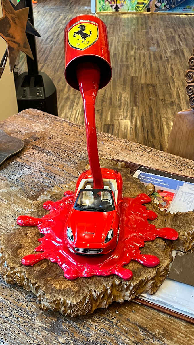 HOLD YOUR HORSES. Ferrari California T Liquified by Curtis Dickman 