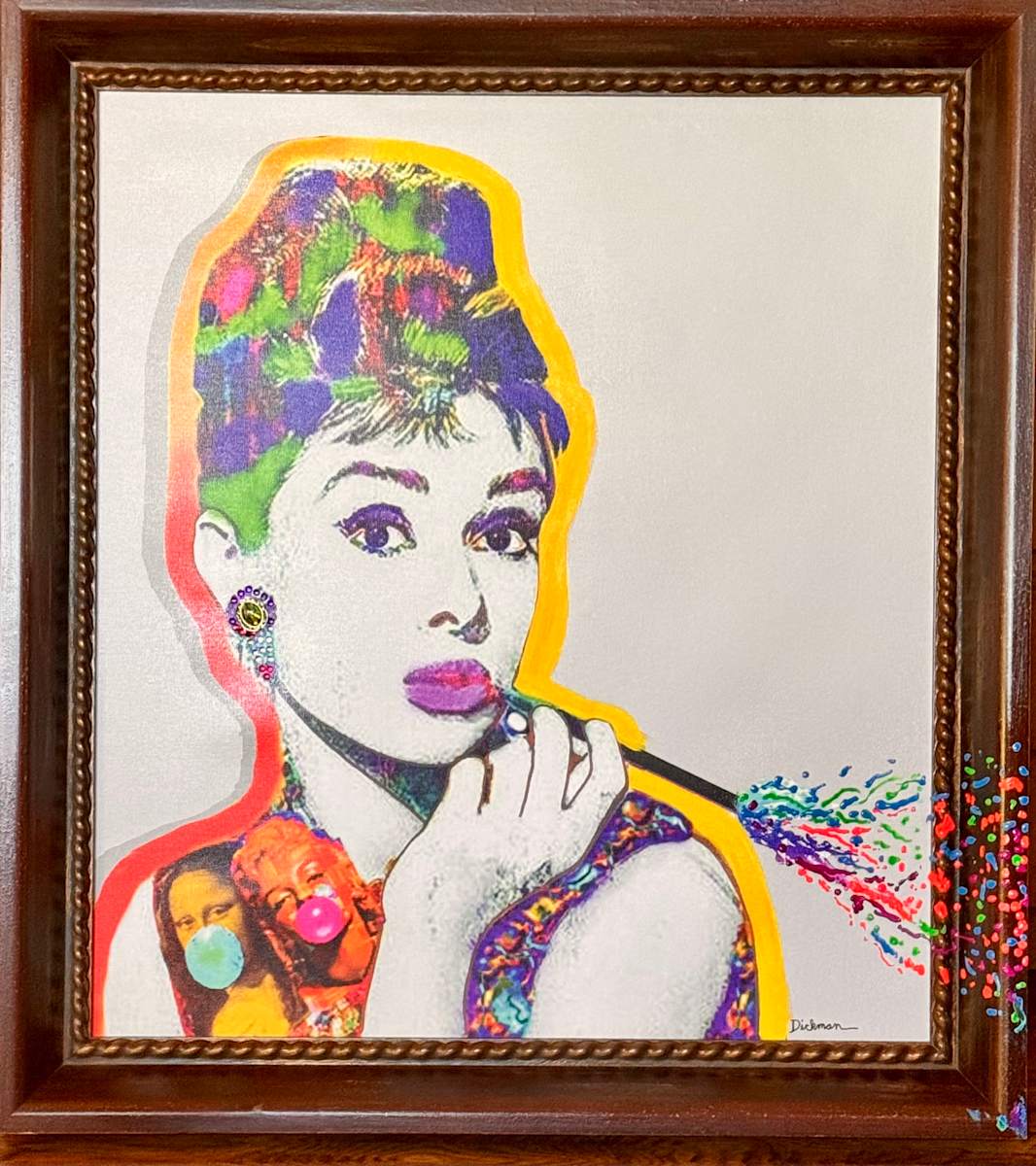 AUDREY BLOWS by Curtis Dickman 