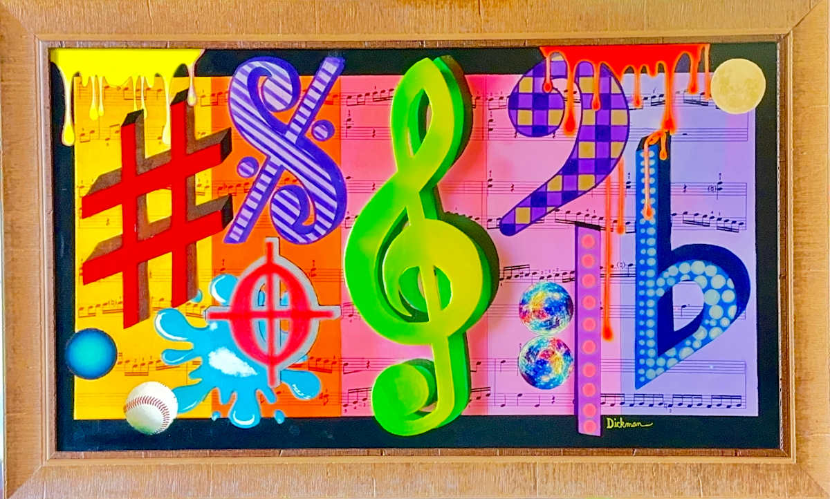 LISTEN TO THE MUSIC by Curtis Dickman 