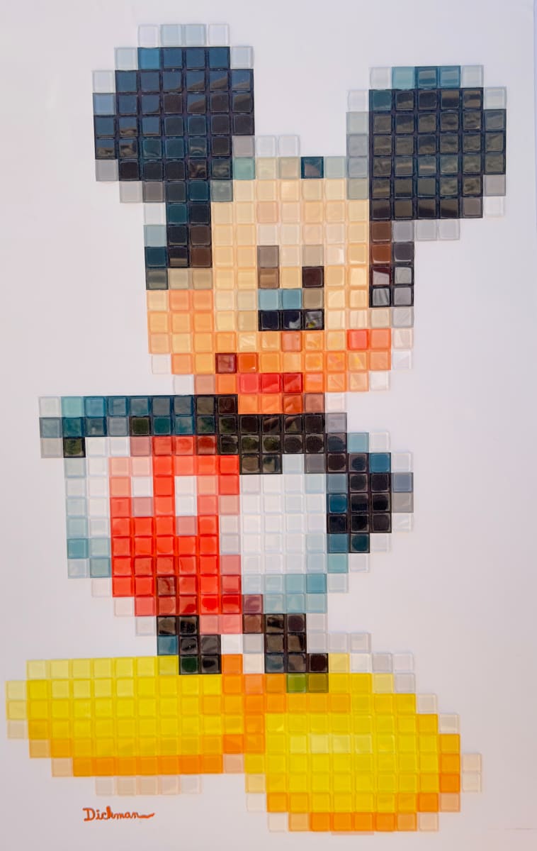 RORSCHACH MICKY MOUSE by Curtis Dickman 