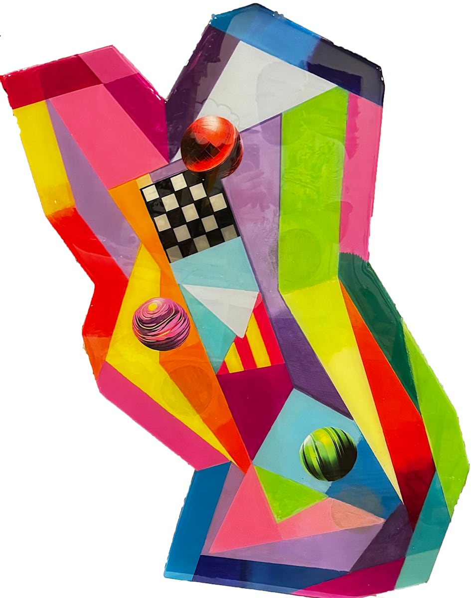 AIR BALL. GEOMETRIC EXPLOSION III by Curtis Dickman, Image 1.